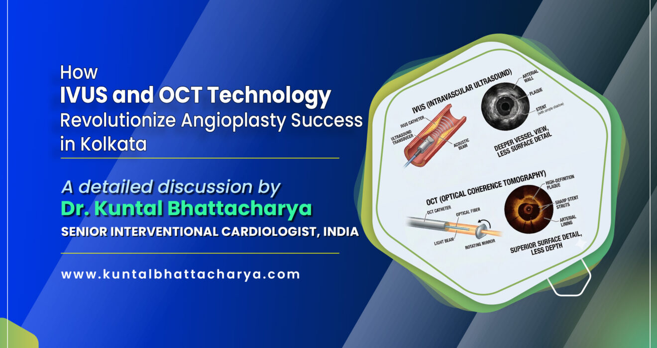 A detailed discussion on “How IVUS and OCT Technology Revolutionized Angioplasty Success in Kolkata” by Dr. Kuntal Bhattacharya, Sr. Consultant Interventional Cardiologist, Kolkata